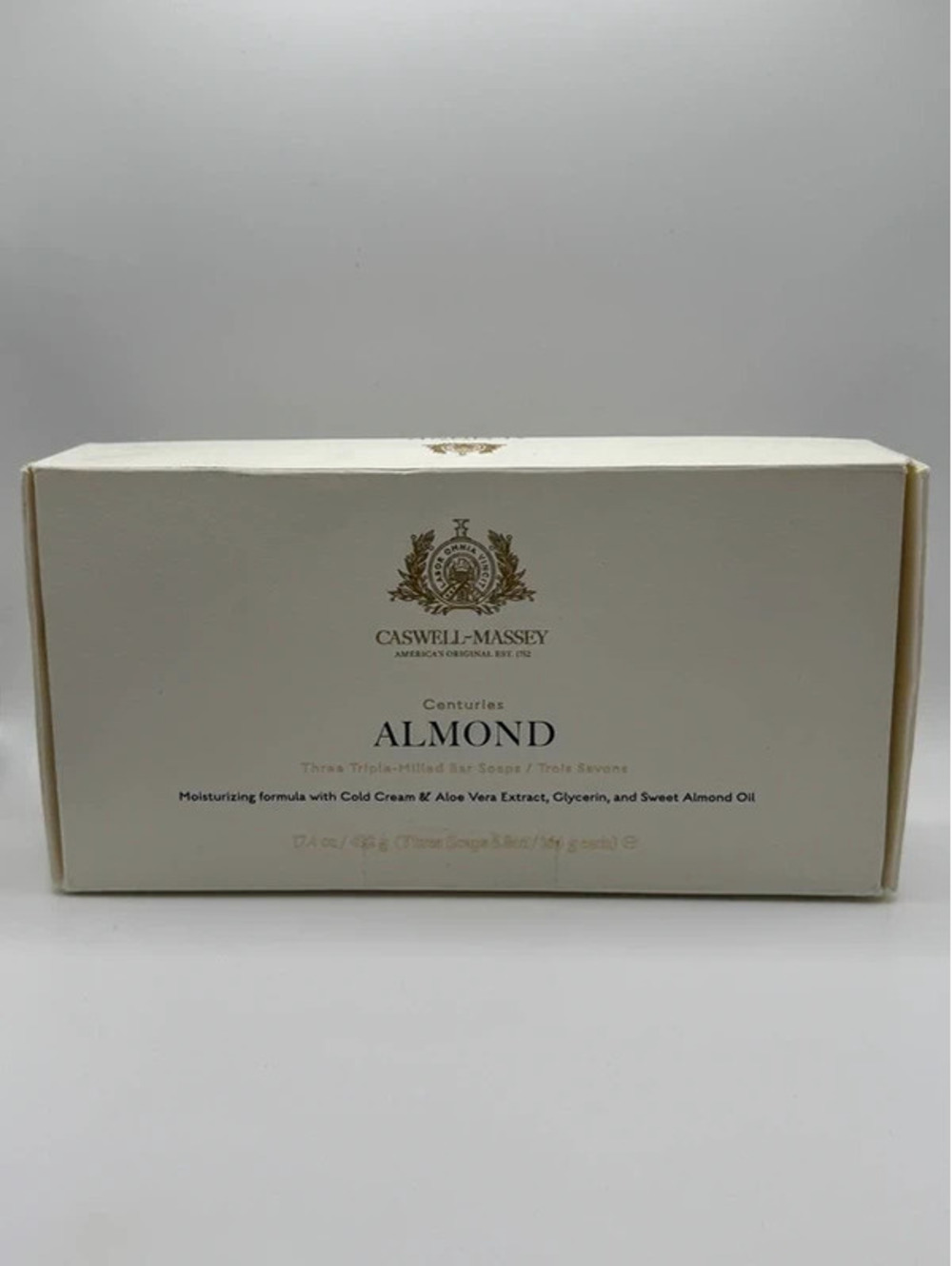 Caswell-Massey Centuries Almond Three-Soap Set